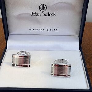 Dolan bullock Sterling Silver Cufflinks NIB